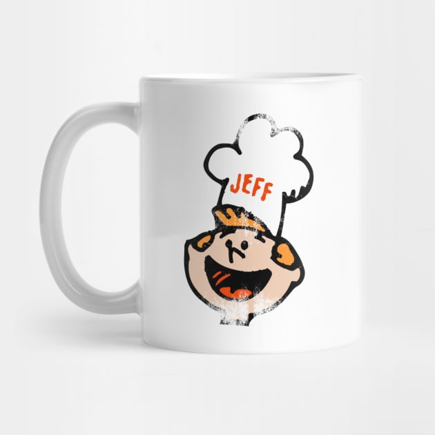 Jeff - Retro Burger Chef Mascot by EverGreene